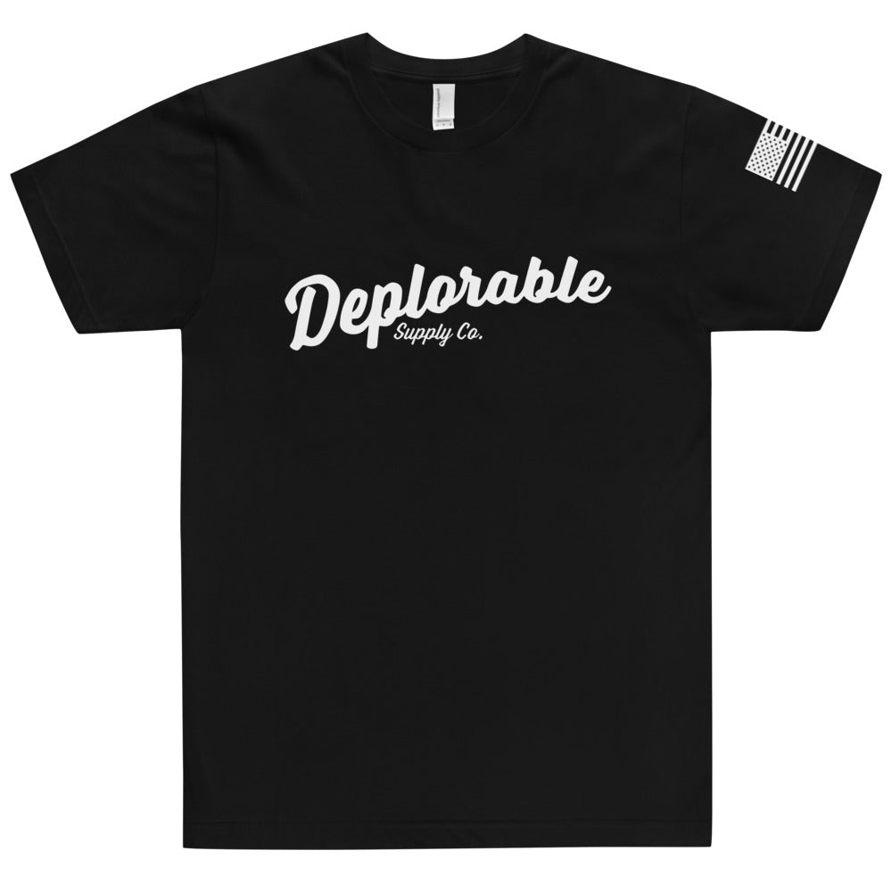 Black Deplorable Supply Co Short Sleeve Shirt