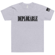Load image into Gallery viewer, Gray Deplorable Short Sleeve Shirt
